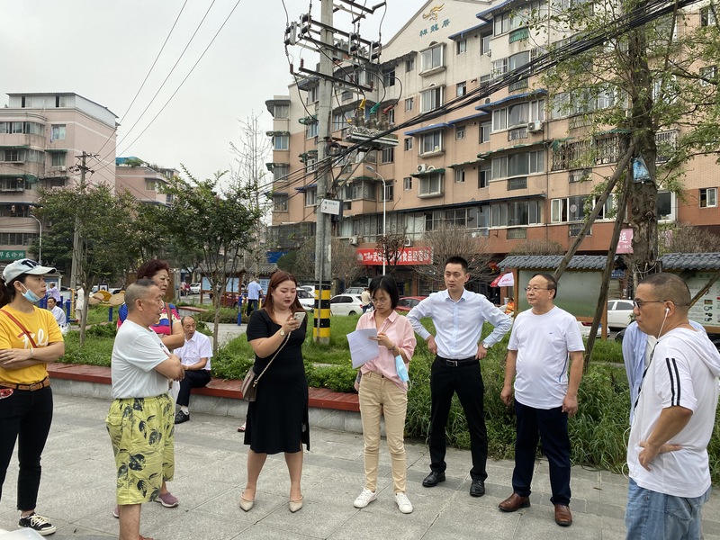 2020.8.14【新城社区】新城社区开展“党群连心  共绘幸福”党员服务群众惠民集市（党员志愿者分工）.JPG